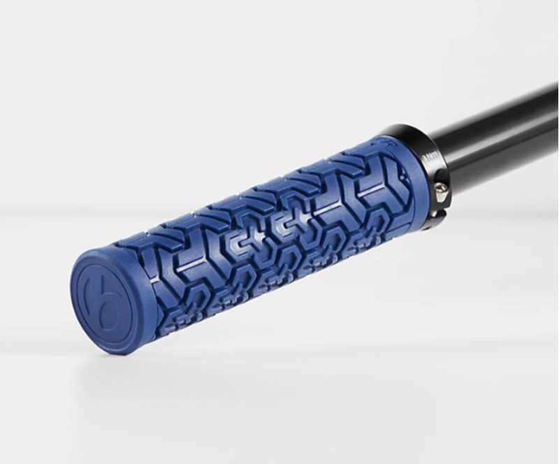 Bontrager SE Elite Recycled Plastic Grips in Mulsanne Blue-1